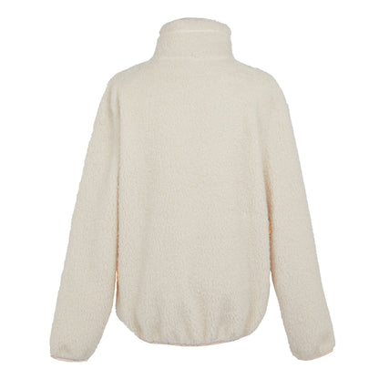 Light Vanilla - Back - Regatta Womens-Ladies Ria Fluffy Full Zip Fleece Jacket