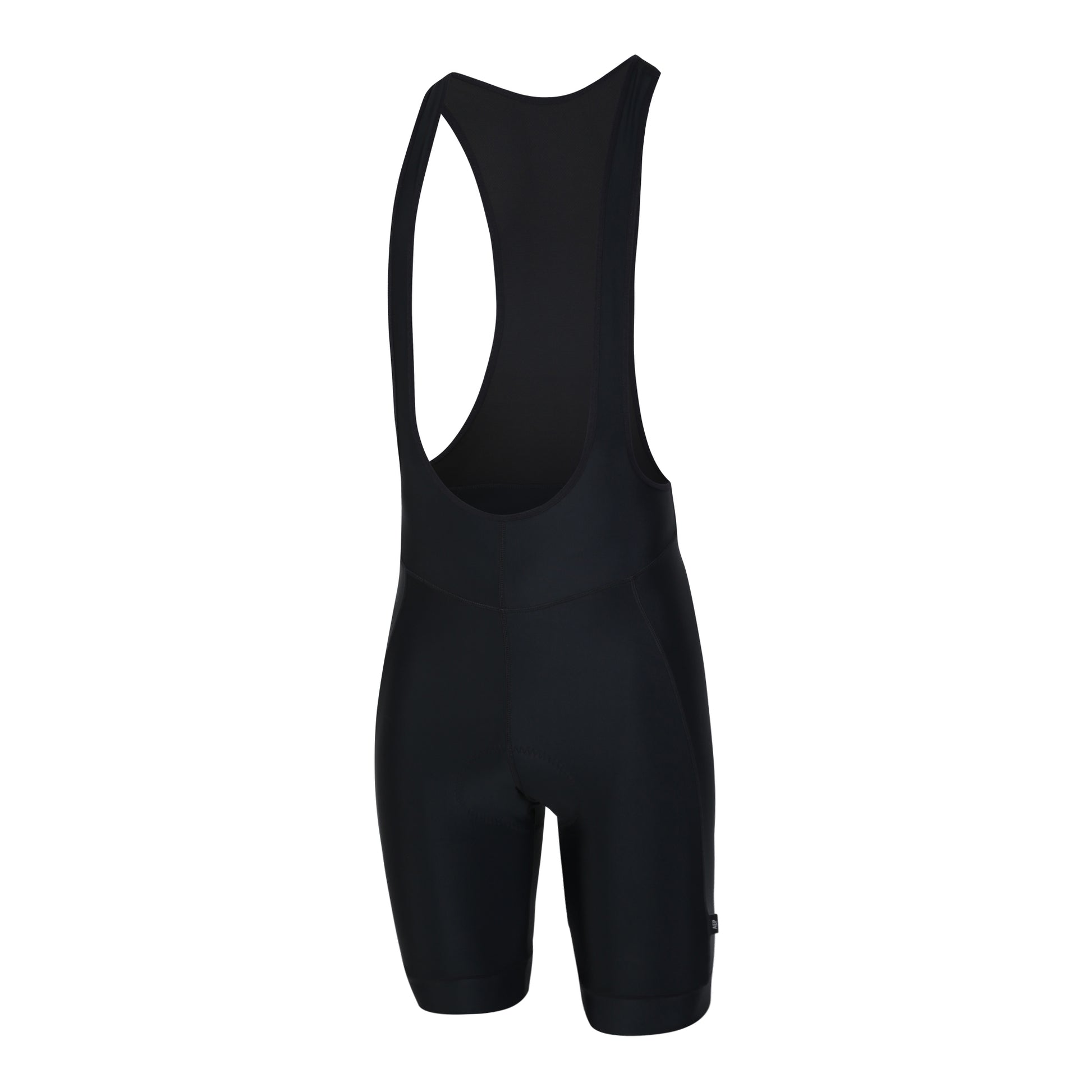 Black - Side - Dare 2B Mens Virtuous Plain AEP Bibbed Cycling Bib Shorts