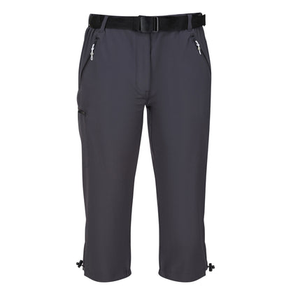 Seal Grey - Front - Regatta Womens-Ladies Xert Stretch Casual Shorts