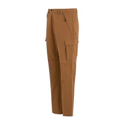 Nut Brown - Side - Regatta Mens Questra Cargo Trousers