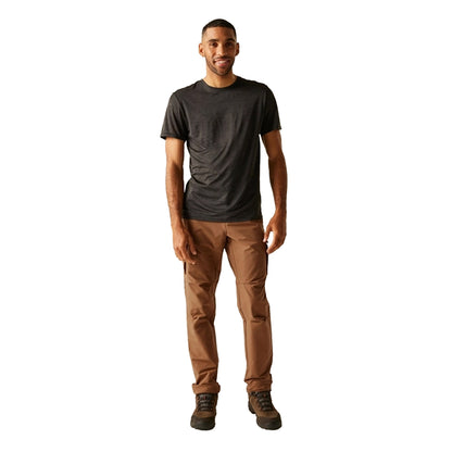 Nut Brown - Lifestyle - Regatta Mens Questra Cargo Trousers