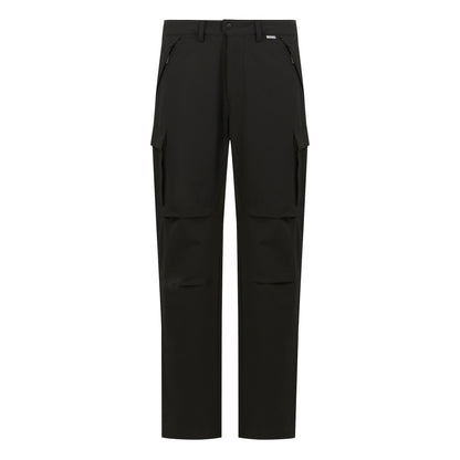 Black - Front - Regatta Mens Questra Cargo Trousers