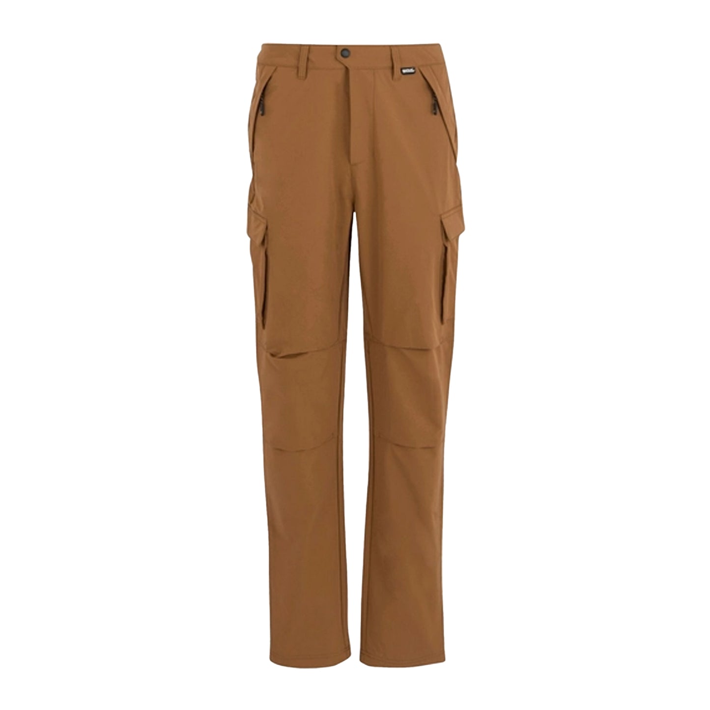 Nut Brown - Front - Regatta Mens Questra Cargo Trousers
