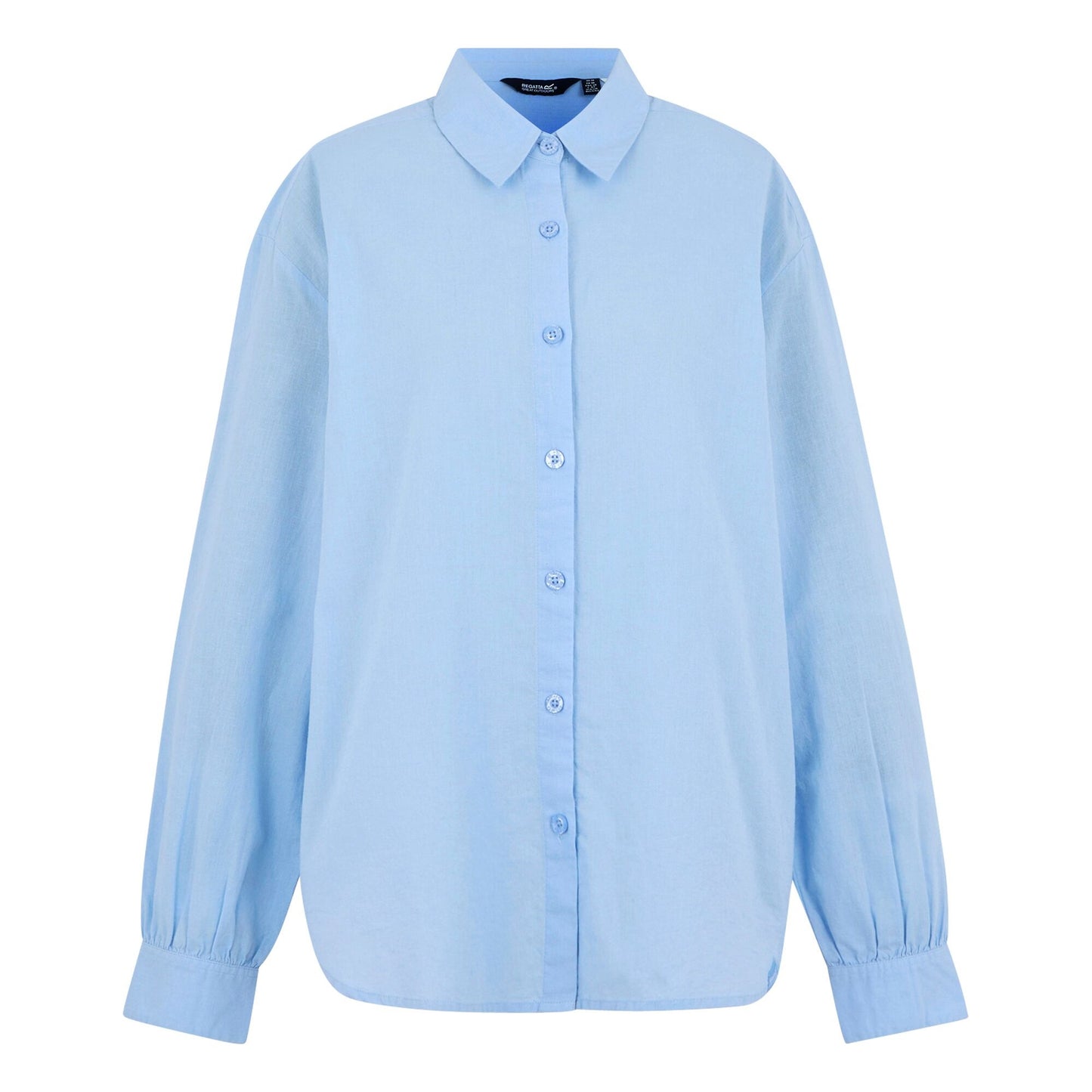 Chambray Blue - Front - Regatta Womens-Ladies Primevere II Shirt