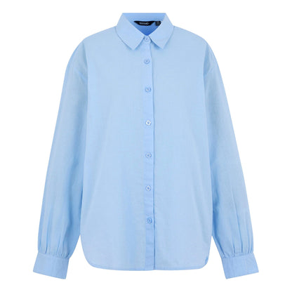 Chambray Blue - Front - Regatta Womens-Ladies Primevere II Shirt