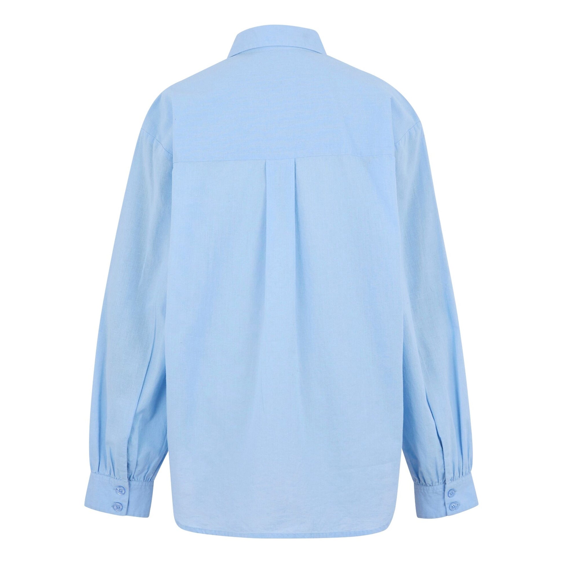 Chambray Blue - Back - Regatta Womens-Ladies Primevere II Shirt