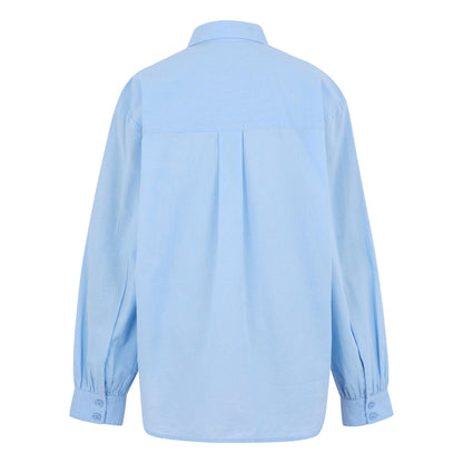 Chambray Blue - Back - Regatta Womens-Ladies Primevere II Shirt