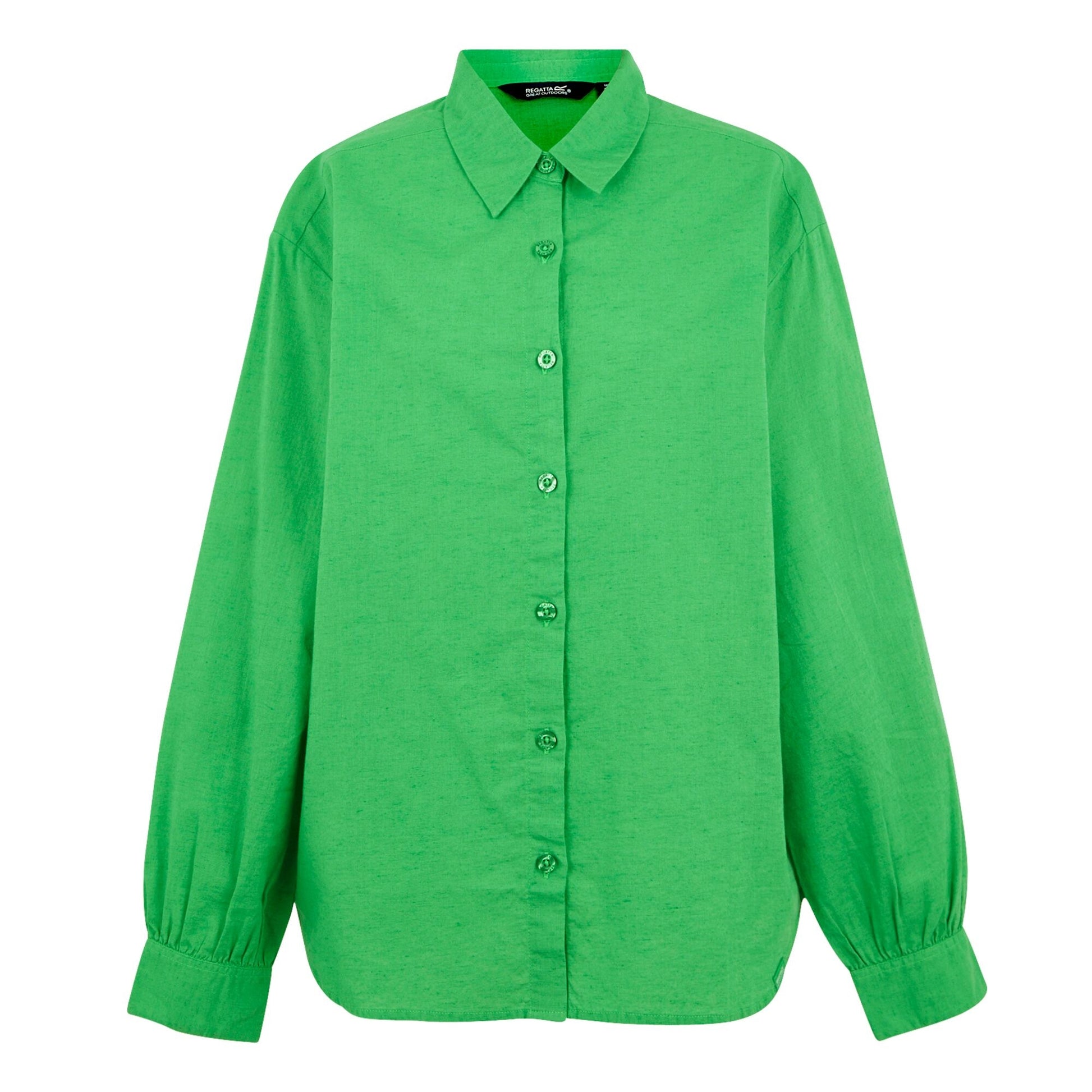 Island Green - Front - Regatta Womens-Ladies Primevere II Shirt