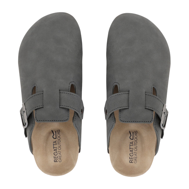 Granite - Pack Shot - Regatta Womens-Ladies Kaber Mules