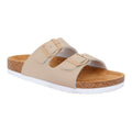 White Pepper - Front - Regatta Womens-Ladies Mia Plain Double Strap Sandals