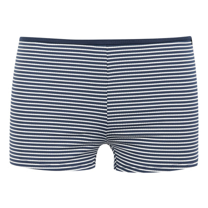 Navy-White - Front - Regatta Womens-Ladies Striped Bikini Bottoms
