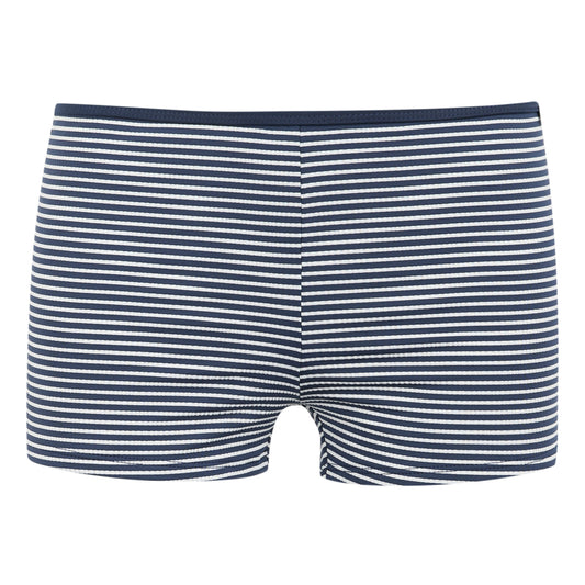 Navy-White - Front - Regatta Womens-Ladies Striped Bikini Bottoms
