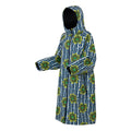 Olive - Side - Regatta Womens-Ladies Orla Kiely Lotus Changing Robe