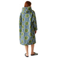 Olive - Pack Shot - Regatta Womens-Ladies Orla Kiely Lotus Changing Robe
