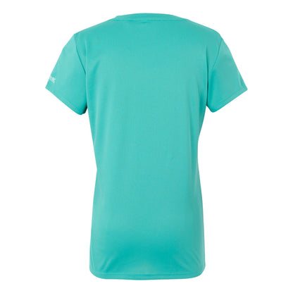 Turquoise - Back - Regatta Womens-Ladies Fingal IX Grass T-Shirt