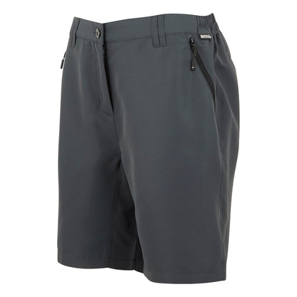 Seal Grey - Side - Regatta Womens-Ladies Chaska III Walking Shorts