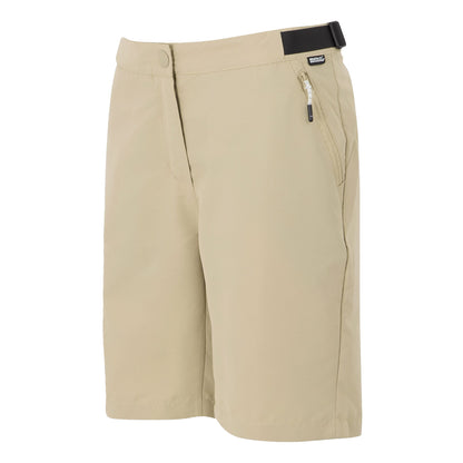 Moccasin - Side - Regatta Womens-Ladies Chaska III Walking Shorts