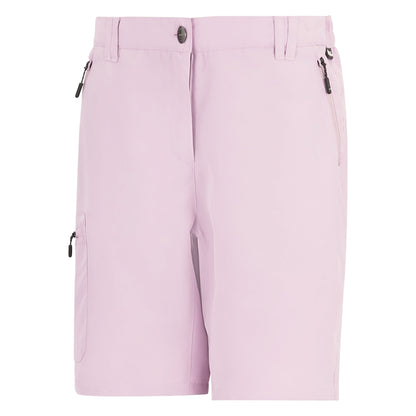Powder Lilac - Side - Regatta Womens-Ladies Chaska III Walking Shorts