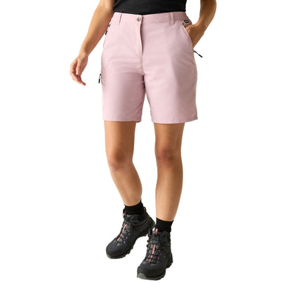 Powder Lilac - Lifestyle - Regatta Womens-Ladies Chaska III Walking Shorts