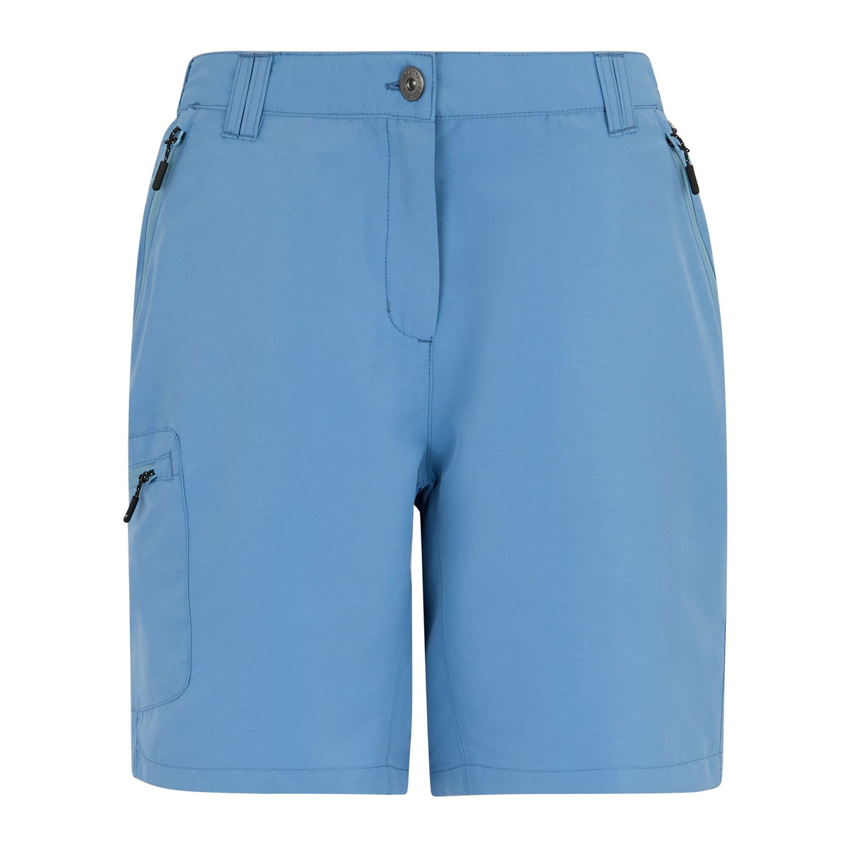 Washed Denim - Front - Regatta Womens-Ladies Chaska III Walking Shorts
