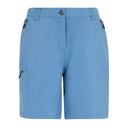 Washed Denim - Front - Regatta Womens-Ladies Chaska III Walking Shorts