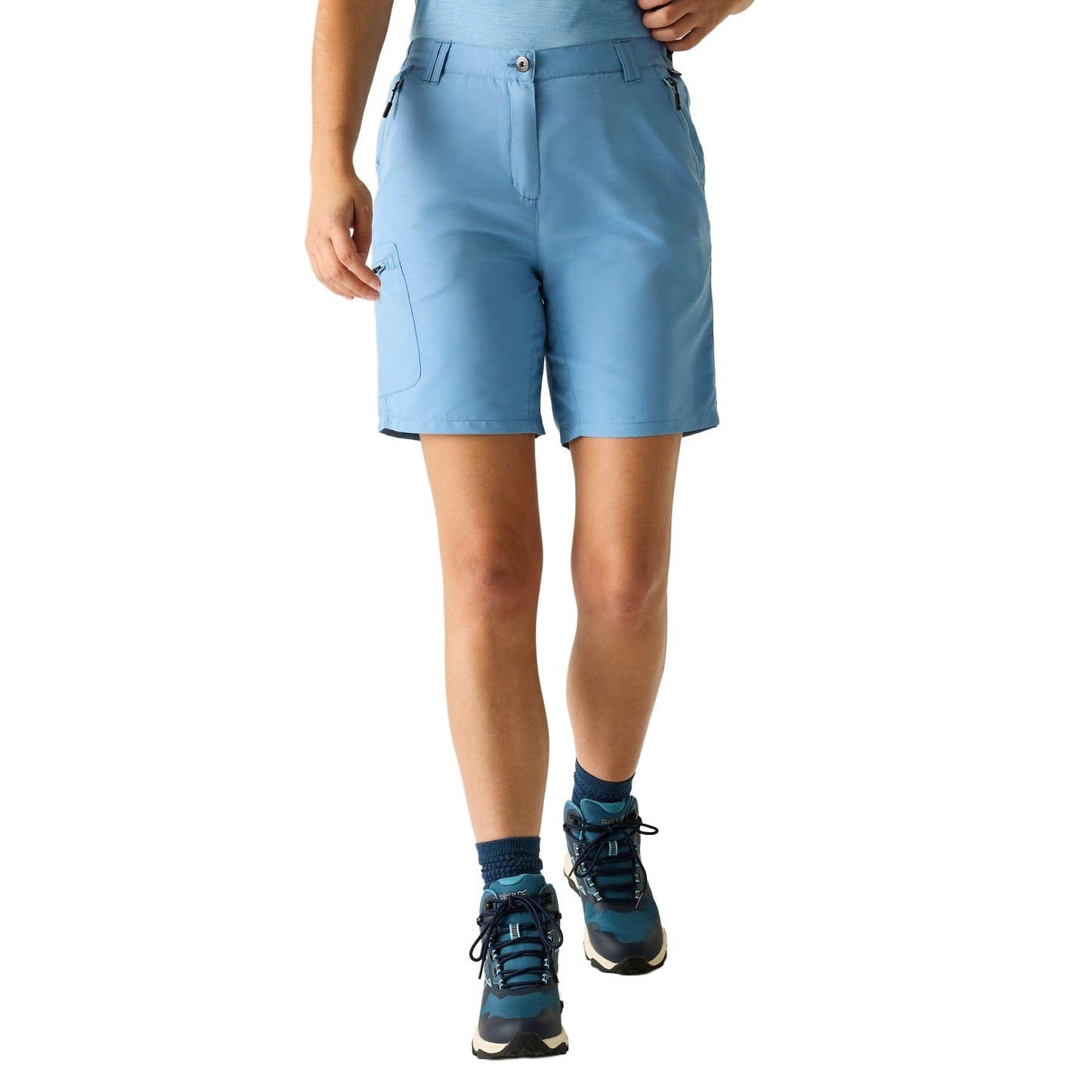 Washed Denim - Lifestyle - Regatta Womens-Ladies Chaska III Walking Shorts