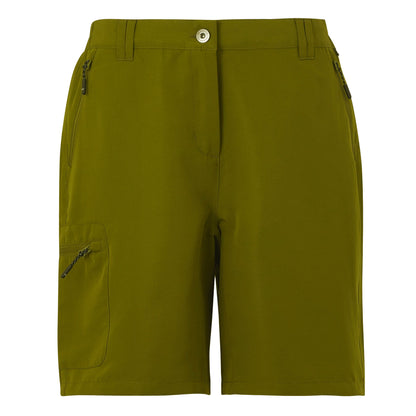 Nephrite Green - Front - Regatta Womens-Ladies Chaska III Walking Shorts
