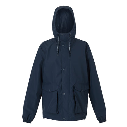 Navy - Front - Regatta Mens Bayano II Waterproof Jacket
