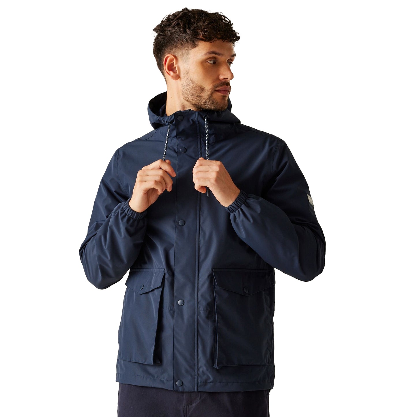 Navy - Lifestyle - Regatta Mens Bayano II Waterproof Jacket