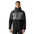 Granite Grey-Ash-Black - Lifestyle - Regatta Mens Maland II Waterproof Jacket