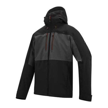 Ash-Black - Side - Regatta Mens Maland II Waterproof Jacket