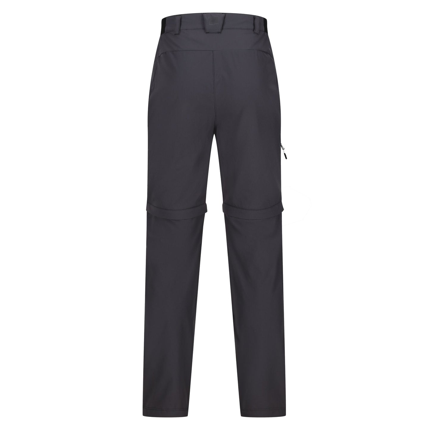 Ash - Back - Regatta Mens Travel Light Zip-Off Trousers