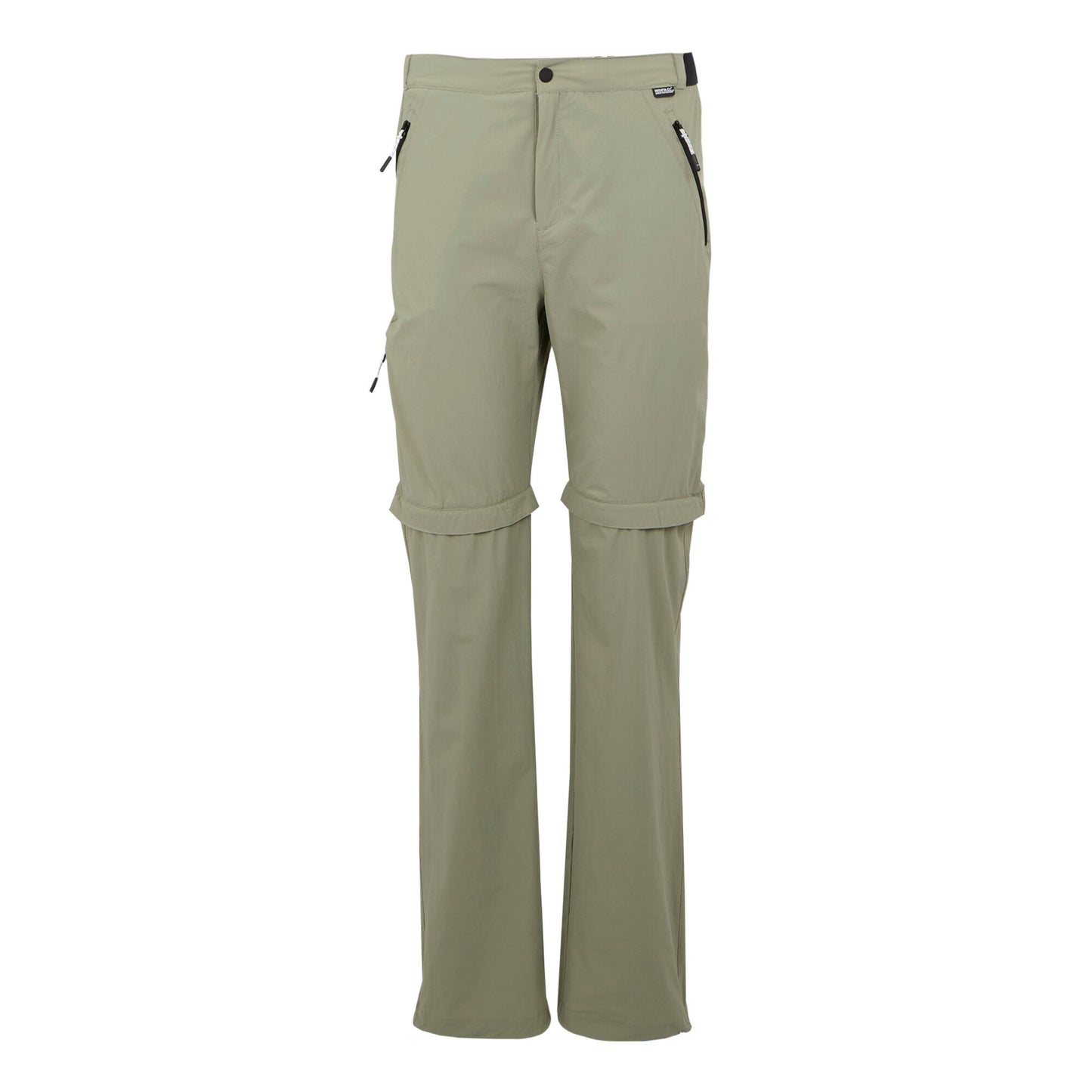 Golden Sand - Front - Regatta Mens Travel Light Zip-Off Trousers
