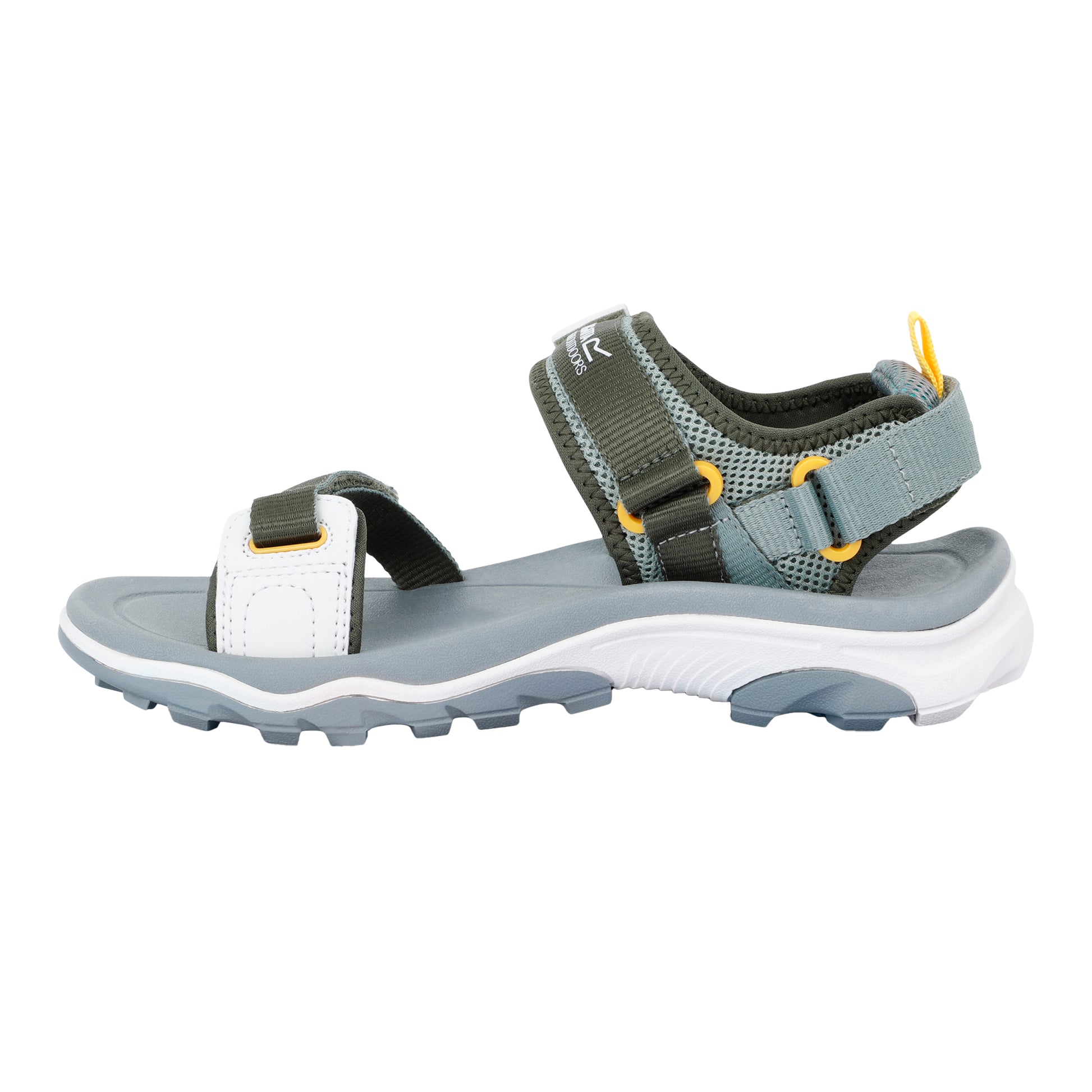 Glacier Green - Side - Regatta Womens-Ladies Blaze Sandals