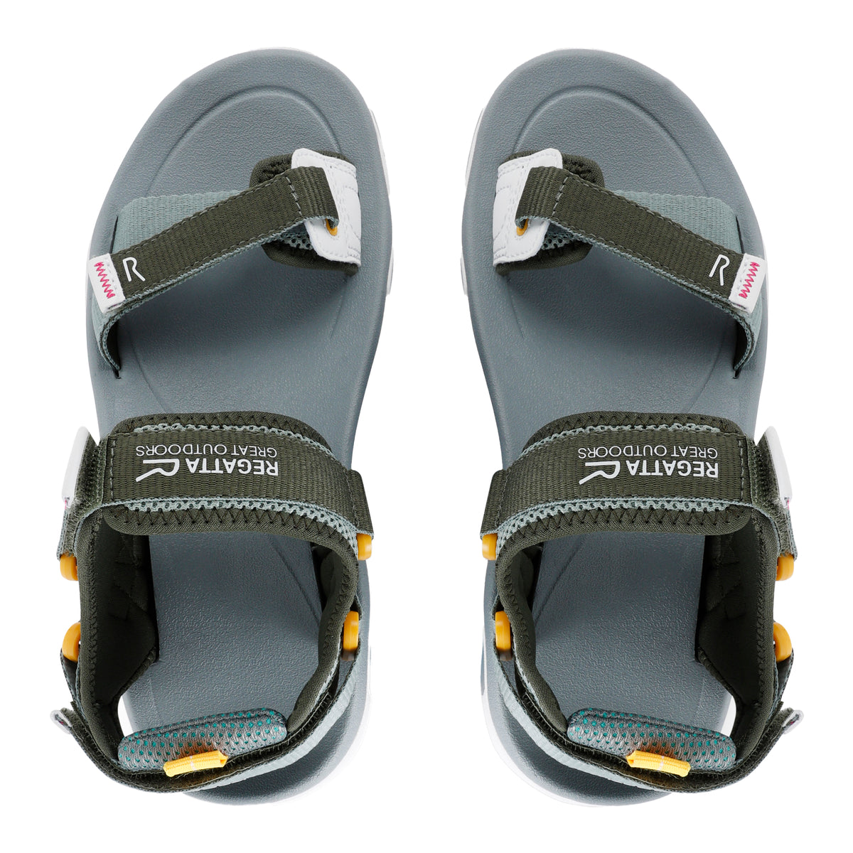 Glacier Green - Pack Shot - Regatta Womens-Ladies Blaze Sandals