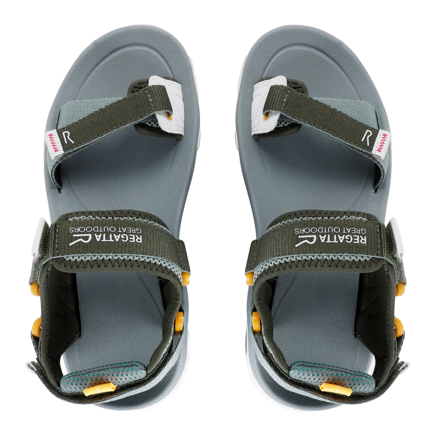 Glacier Green - Pack Shot - Regatta Womens-Ladies Blaze Sandals