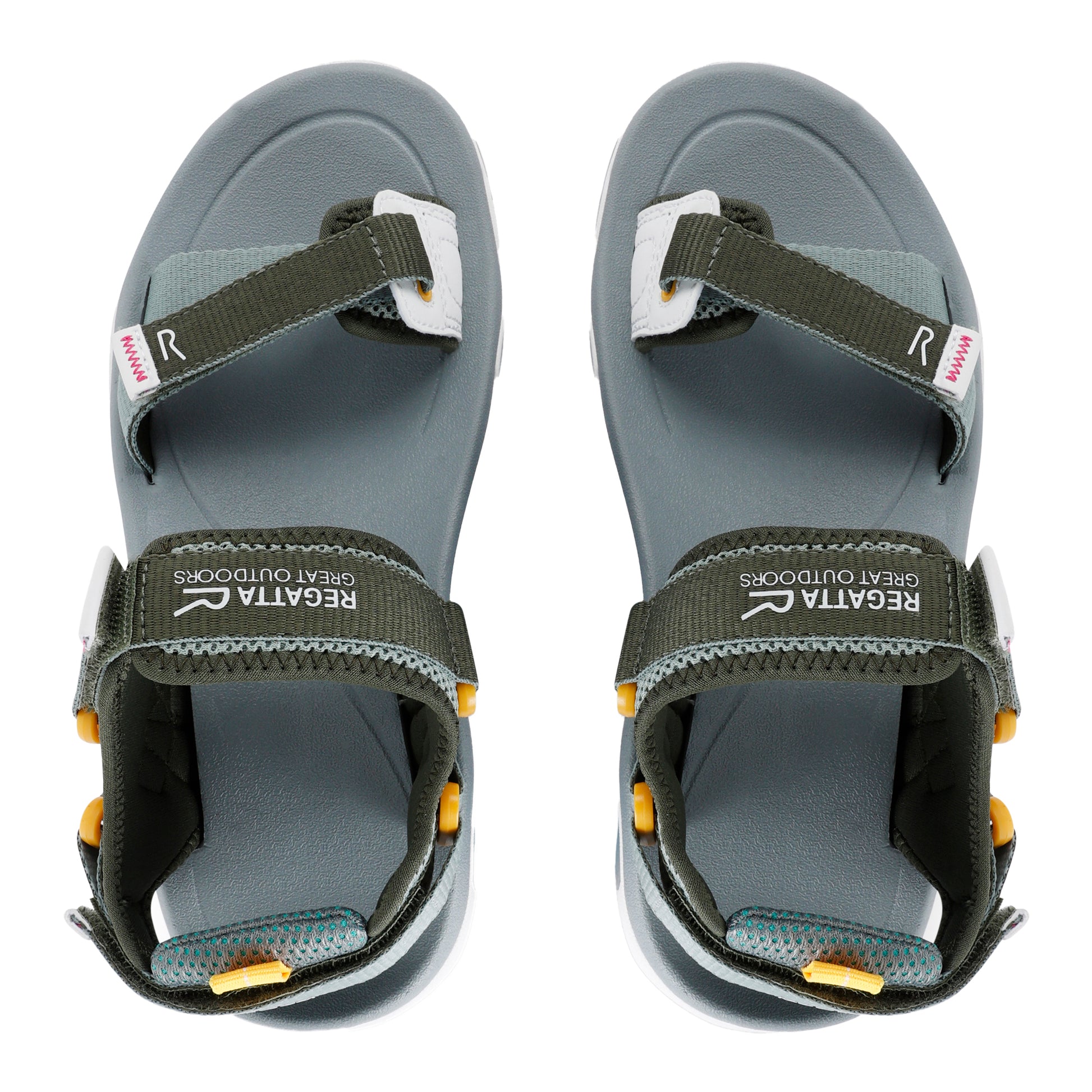 Glacier Green - Pack Shot - Regatta Womens-Ladies Blaze Sandals