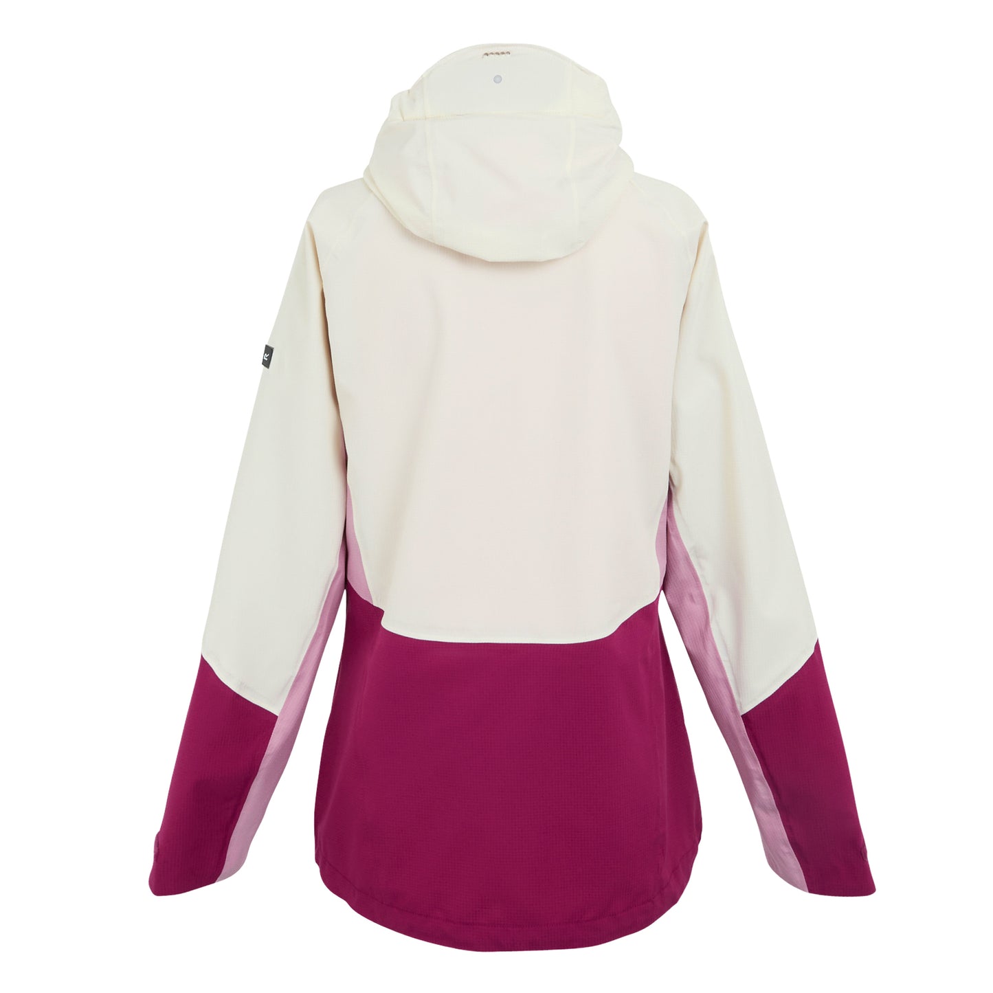 Light Vanilla-Beaujolais-Lilas - Back - Regatta Womens-Ladies Raddick III Waterproof Jacket