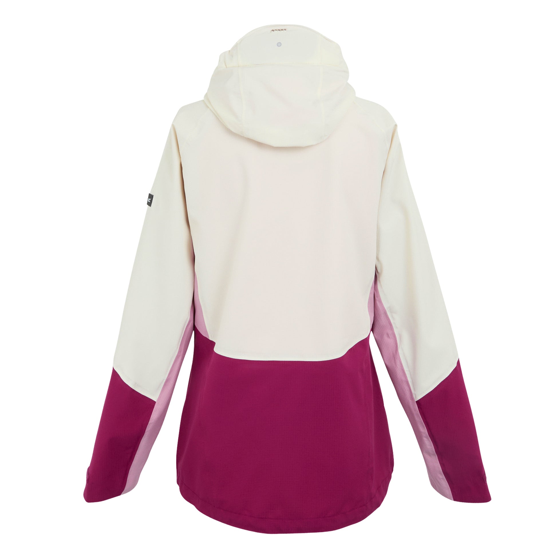Light Vanilla-Beaujolais-Lilas - Back - Regatta Womens-Ladies Raddick III Waterproof Jacket