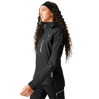 Black - Lifestyle - Dare 2B Womens-Ladies Torrek II Colour Block Waterproof Jacket