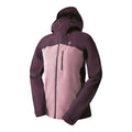 Deep Plum-Lilas - Side - Dare 2B Womens-Ladies Torrek II Colour Block Waterproof Jacket