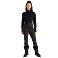Black - Side - Dare 2B Womens-Ladies Sleek IV Softshell Ski Trousers