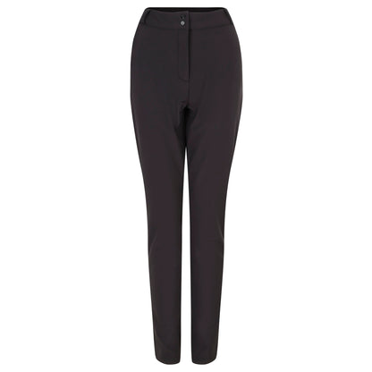 Black - Front - Dare 2B Womens-Ladies Sleek IV Softshell Ski Trousers