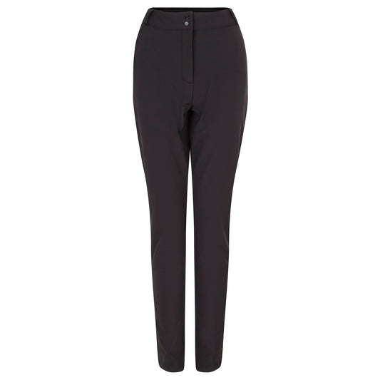 Black - Front - Dare 2B Womens-Ladies Sleek IV Softshell Ski Trousers