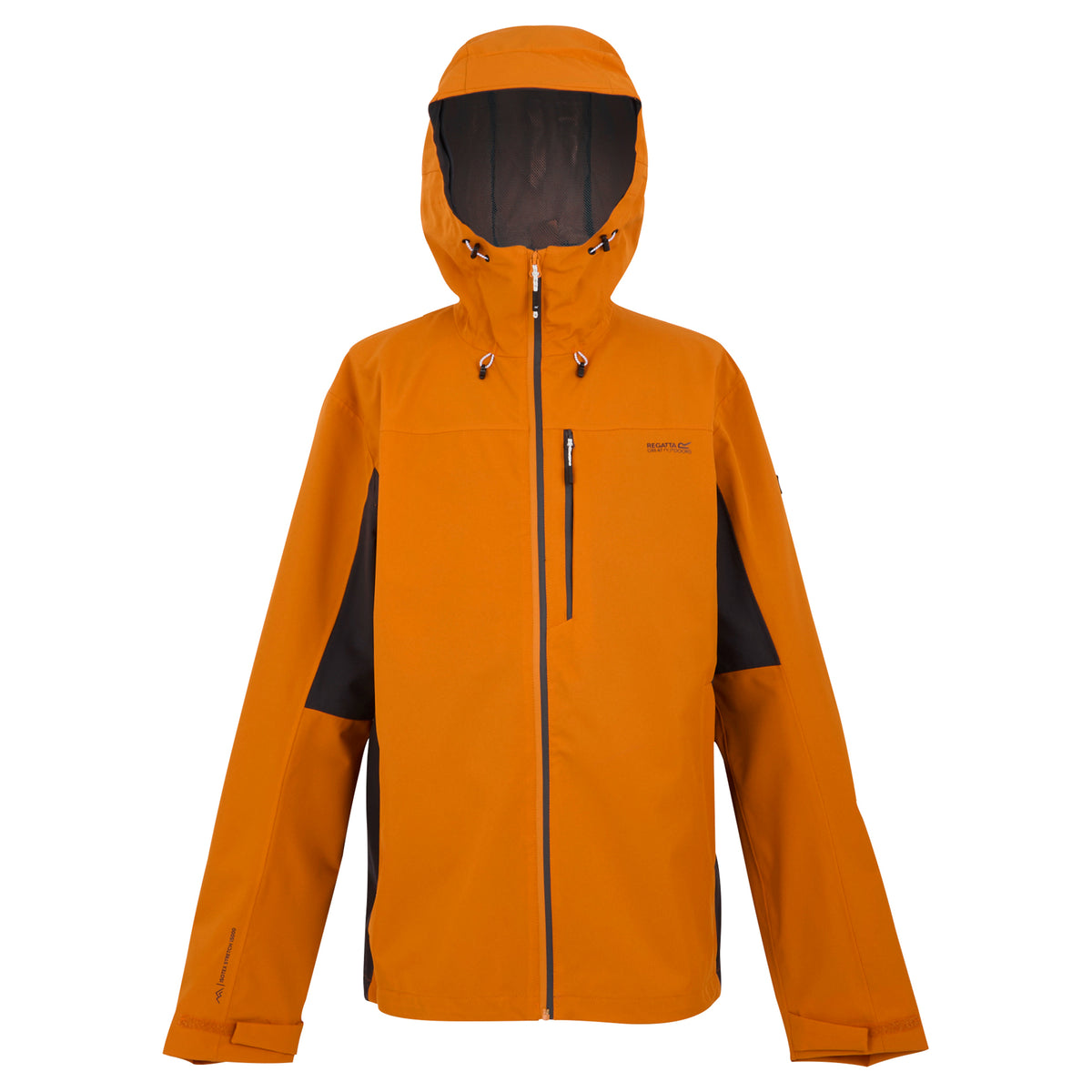 Fox-Ash - Front - Regatta Mens Birchdale II Waterproof Jacket
