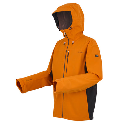 Fox-Ash - Side - Regatta Mens Birchdale II Waterproof Jacket