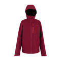 Dark Maroon-Black - Front - Regatta Mens Birchdale II Waterproof Jacket