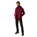 Dark Maroon-Black - Lifestyle - Regatta Mens Birchdale II Waterproof Jacket