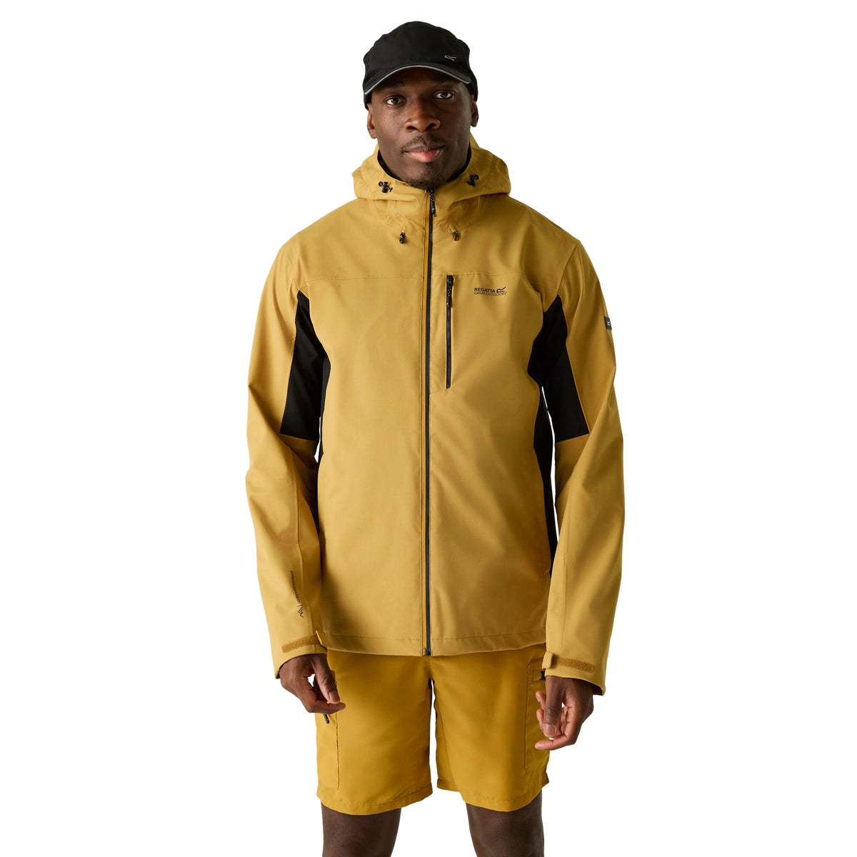 Wood Brown-Black - Lifestyle - Regatta Mens Birchdale II Waterproof Jacket