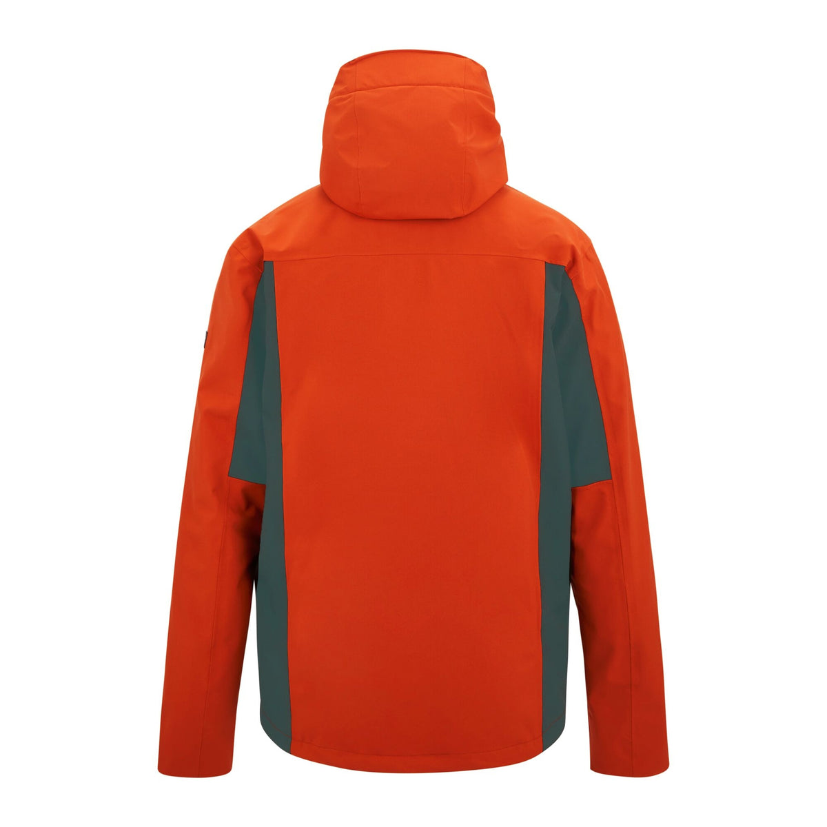 Dark Storm-Rusty Orange - Back - Regatta Mens Birchdale II Waterproof Jacket